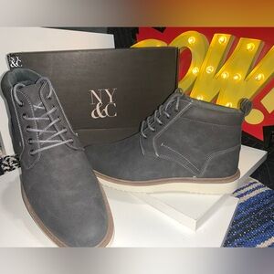 New York & Company -Men's Gray Boots; Size 10
New w/Box